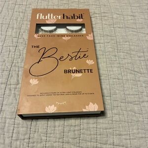 FlutterHabit The Bestie Brunette Faux Mink Lashes